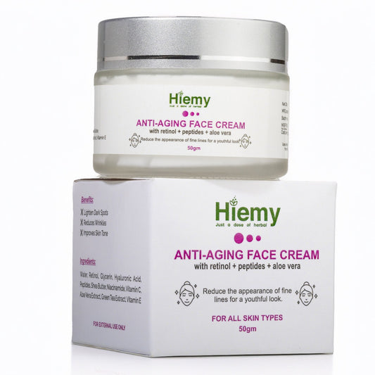 Anti-aging Face Cream with Retinol and Peptide (50g)