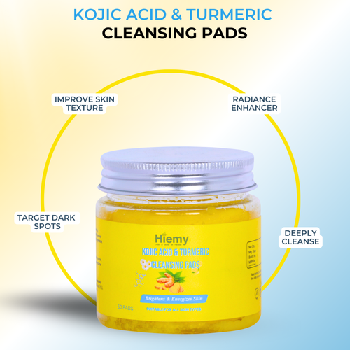 Turmeric Kojic Acid Cleansing Pads (50Pads)