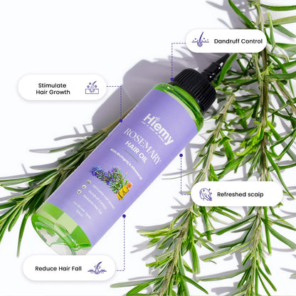 100% Herbal Rosemary Hair Oil (100ml)