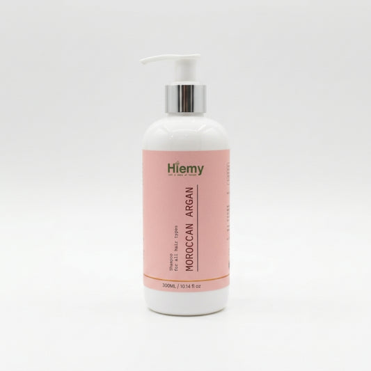 Hiemy Moroccan Argan Shampoo – Deep Nourishing & Frizz Control with Argan Oil & Keratin (300ml)