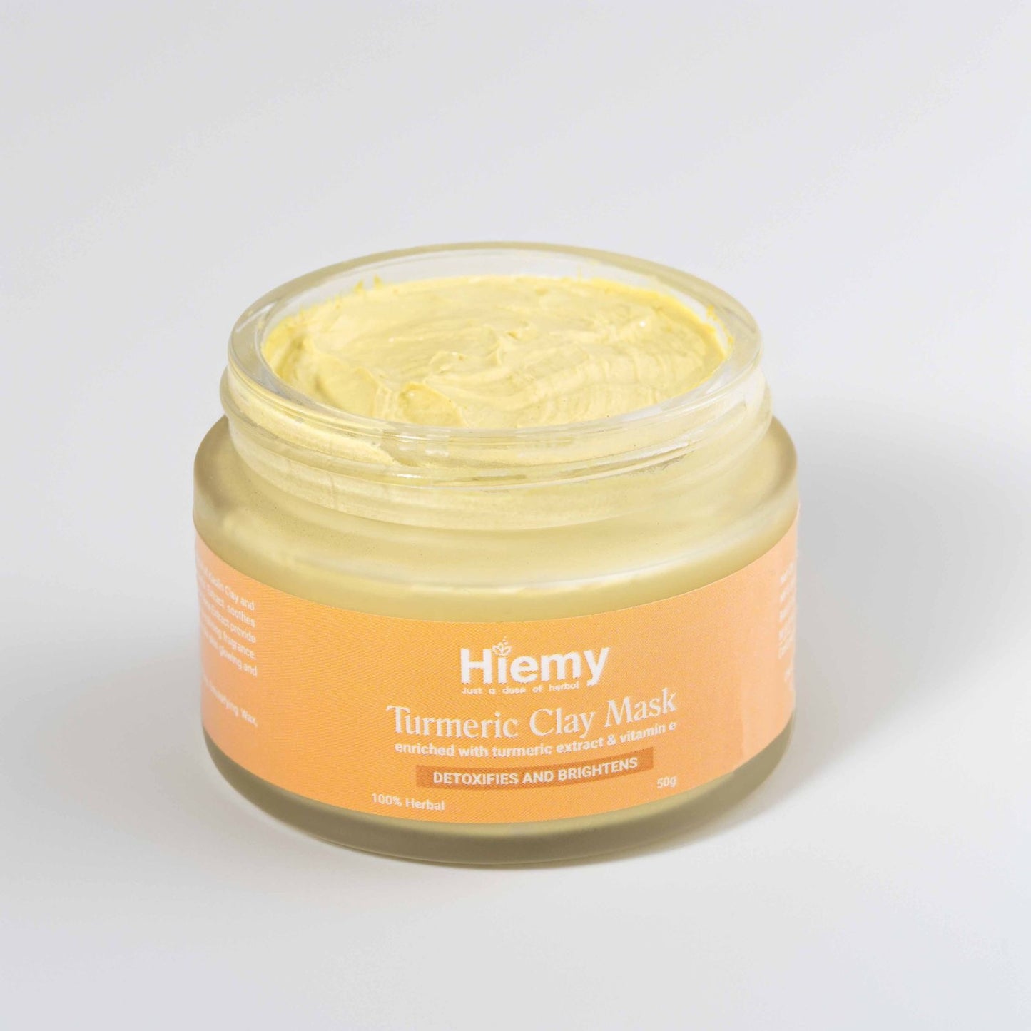 Turmeric Clay Mask For Brightening and Detoxifying (50g)