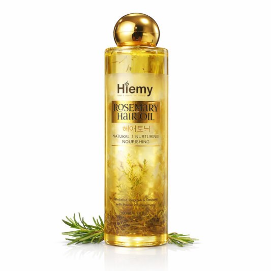 HIEMY Rosemary Hair Oil – Korean Hair Tonic for Hair Growth, Anti-Hair Fall & Scalp Nourishment (200ml)