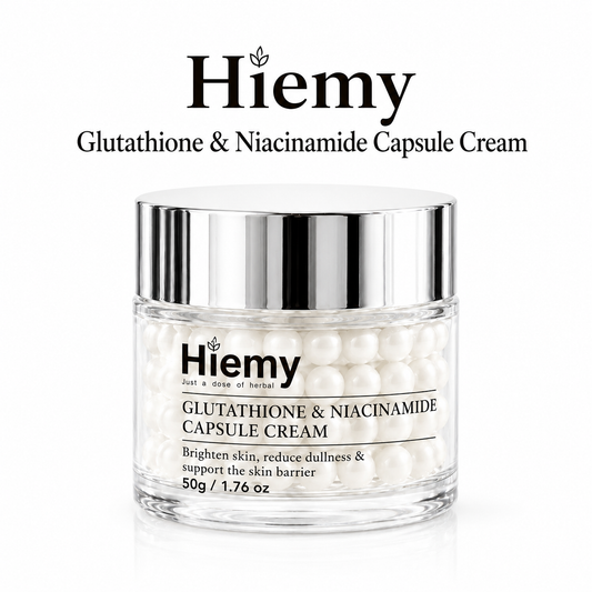 Hiemy TXA + Niacinamide Capsule Cream – Brightening, Spot Correction & Skin Tone Care (50g)