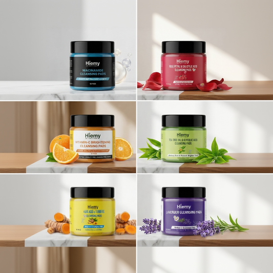 Hiemy Cleansing Pads – 6 Variant Bundle (300pads)