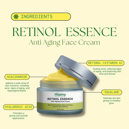 Hiemy Retinol Essence Anti Aging Face Cream (50 gm)