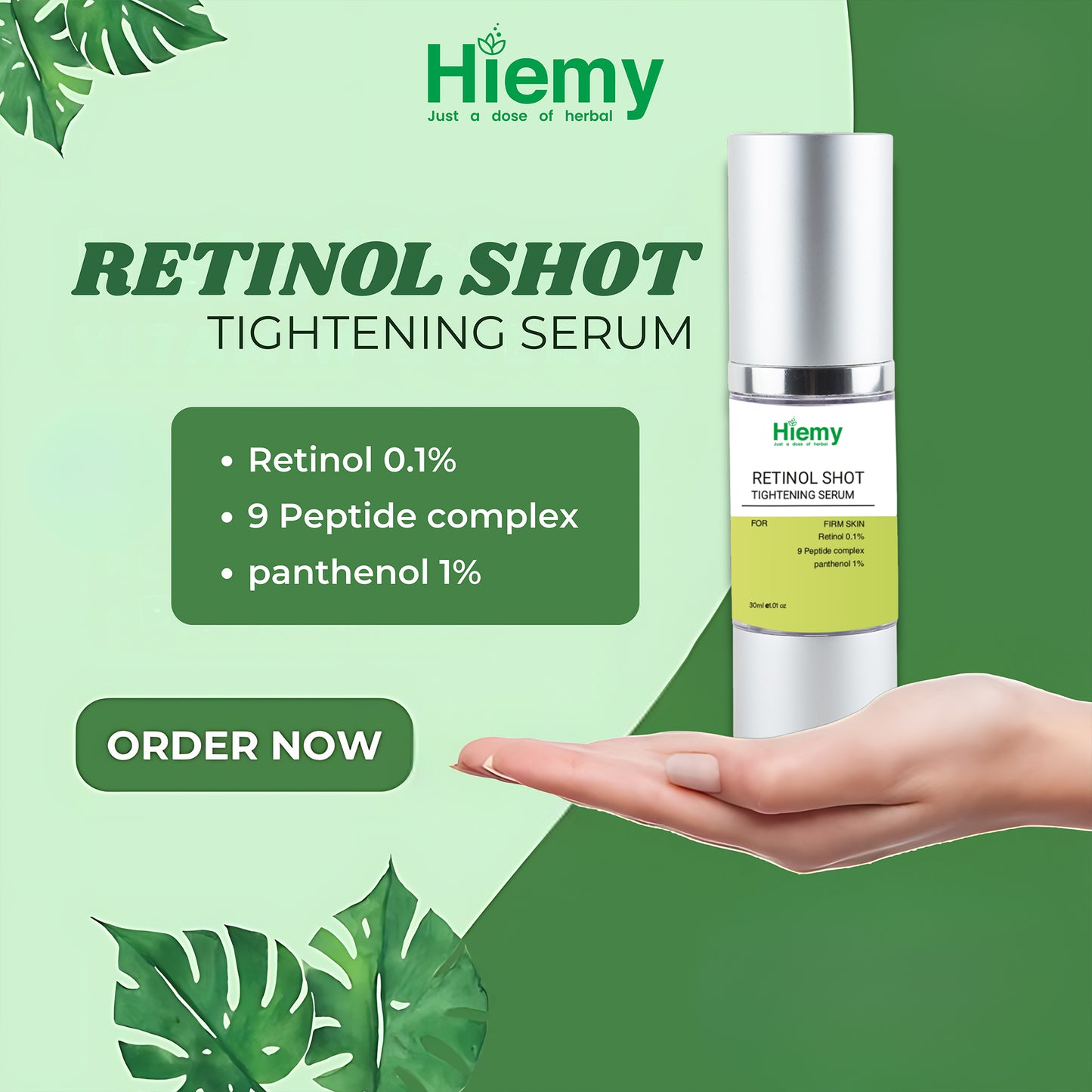 Hiemy Retinol Shot Tightening Serum (30ml)