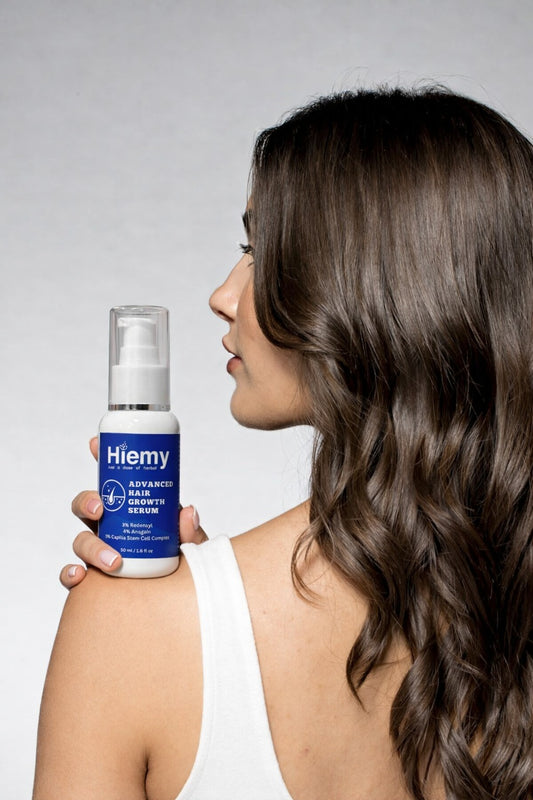 Hiemy Advanced Hair Growth Serum Clinically Inspired Formula for Stronger, Thicker Hair  With Redensyl, Anagain & Capilia Stem Cell Complex | (50ml)