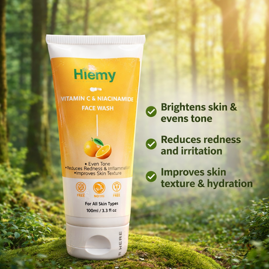 Hiemy Vitamin C & Niacinamide Face Wash (100ml)