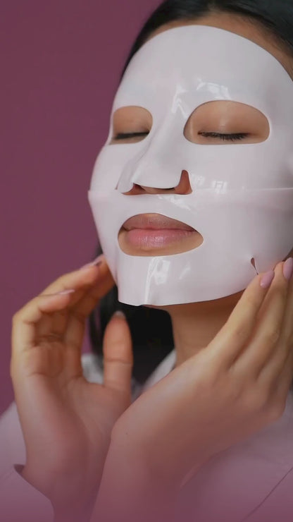 Hiemy Pink Collagen Gel Mask (28g) | Even Skin Tone | Glass Glow Skin